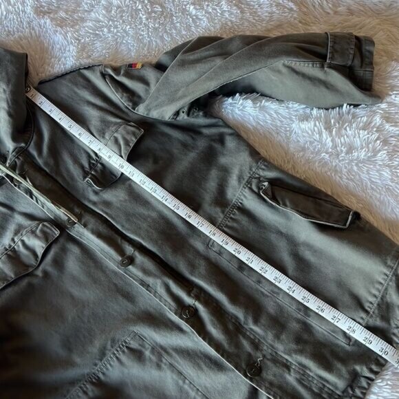 Vintage 1983 German Heavy Canvas Fur Lined Field Parka Army Military Coat - Picture 4 of 16